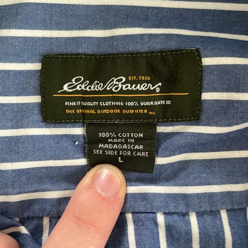 Men’s Eddie Bauer Dress Shirt - Picture 6 of 6